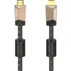 Image de Hama HDMI (Typ A)   HDMI (Typ A) (3 m), Câble vidéo, Noir, Marron, Pink