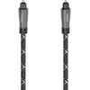 Image de Hama Câble audio à fibres optiques, connecteur ODT (Toslink), métal, 1,5 m (1.50 m, Câble Toslink), Câble audio