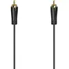 Image de Hama Câble vidéo, prise Cinch - prise Cinch, doré, 1,5 m (1.50 m, Câbles Cinch), Câble audio