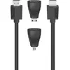 Image de Hama HDMI (Typ A) mini HDMI (Typ C)   HDMI (Typ A) mini HDMI (Typ C) (1.50 m), Câble vidéo, Noir
