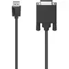 Image de Hama DisplayPort   DVI (1.50 m), Câble vidéo, Noir