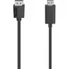 Image de Hama DisplayPort   HDMI (Typ A) (1.50 m), Câble vidéo, Noir