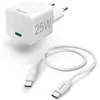 Image de Hama Mini-chargeur, USB-C, 25 watts PD, blanc (25 W), Chargeur USB, Blanc
