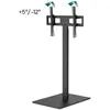 Image de Hama TV-Standard Vrijstaand Zwenkbaar Hoogte Verstelb 191cm (75) Tot 40 KG (40 kg, 32" - 75"), Pied TV, Noir