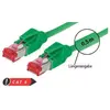 Image de Tecline Câble patch S/FTP, PiMF, Cat 6, vert, 1,5 m sans halogène, avec câble Draka et connecteurs Hiroso (PiMF, S/FTP, CAT6, 1.50 m), Câble réseau