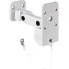 Image de Adam Hall SUWMB10W Support pour enceintes de sonorisation Inclinable, pivotant St (1 pièce, Installation murale, Inclinable, Pivotant), Pied + support mural pour enceinte, Blanc