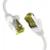 Image de M-Cab Cat6a Blanc 30m Cordon De Brassage (S/FTP, CAT6a, 30 m), Câble réseau