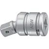 Image de ASW, Clé à douille + douilles, Joint à rotule 450 KG-4 pour embout de vissage à force longueur 110 mm 1  
