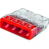 Image de Wago, Connecteur pour câble, 3 Conducteur Compact Pushwire Connector