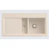 Image de Villeroy & Boch, Évier, Villeroy&Boch Evier, Evier de cuisine Subway 60 Ivory 1000x510mm, Largeur meuble bas 60cm (Evier encastré, 51 cm, 100 cm)