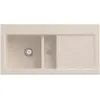 Image de Villeroy & Boch, Évier, Villeroy&Boch Evier, Evier de cuisine Subway 60 Ivory 1000x510mm, Largeur meuble bas 60cm (Evier encastré, 51 cm, 100 cm)