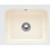 Image de Villeroy & Boch, Évier, Villeroy&Boch Evier, Evier de cuisine Cisterna 60C Ivory 550x440mm, Largeur meuble bas 60cm (Evier sous plan, 44 cm, 55 cm)
