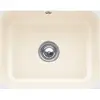 Image de Villeroy & Boch, Évier, Villeroy&Boch Evier, Evier de cuisine Cisterna 60C Ivory 550x440mm, Largeur meuble bas 60cm (Evier sous plan, 44 cm, 55 cm)