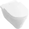 Image de Villeroy & Boch, Cuvette toilettes + bidet, WC lavant O.Novo blanc mural 56621001
