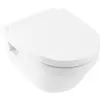 Image de Villeroy & Boch, Cuvette toilettes + bidet, V&B Combi-Pack ARCHITECTURA m WWC ti. DF et abattant WC we C+