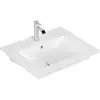 Image de Villeroy & Boch, Lavabo, Meuble lavabo Venticello 60 cm blanc avec revêtement 412460R1 (500 mm, 600 mm)