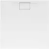 Image de Villeroy & Boch Architectura metal rim douchebak 100x100x1.5 cm. Wit