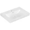 Image de Villeroy & Boch, Lavabo, V&B lavabo SUBWAY 2.0 650x470mm, avec vasque à encastrer blanc (470 mm, 650 mm)