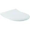 Image de Villeroy & Boch, Abattant WC, Siège de WC V&B ARCHITECTURA SlimSeat Charnières en acier inoxydable blanc