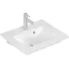 Image de Villeroy & Boch, Lavabo, V&B lave-mains VENTICELLO 500x420mm, avec cuve de rétention we C+ (420 mm, 500 mm)