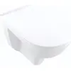 Image de Villeroy & Boch, Cuvette toilettes + bidet, Cuvette profonde ViCare DirectFlush bord ouvert blanc 4695R001 +6 cm de hauteur