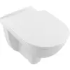 Image de Villeroy & Boch, Cuvette toilettes + bidet, V&B WC suspendu ViCare ti. 360x595mm bord de chasse DF we C+