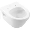 Image de Villeroy & Boch, Cuvette toilettes + bidet, WC à chasse d'eau Villeroy und Boch Architectura Compact 4687R0 350x480mm DirectFlush, suspendu au