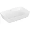 Image de Villeroy & Boch, Lavabo, Vasque à poser Artis 58 cm rectangulaire blanc avec revêtement 417258R1 (380 mm, 580 mm)