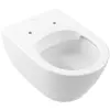 Image de Villeroy & Boch, Cuvette toilettes + bidet, & boch Subway 2.0 wandcloset 56cm directflush diepspoel Ceramic+ en AntiBac wit alpin