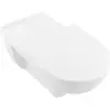 Image de Villeroy & Boch, Cuvette toilettes + bidet, V&B WC suspendu ViCare ti. 360x700mm avec bord de chasse DF we AntiBac C+