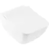 Image de Villeroy & Boch, Cuvette toilettes + bidet, V&B Combi-Pack VENTICELLO m WWC ti. DF u Siège de WC SlimSeat we C+