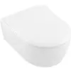 Image de Villeroy & Boch, Cuvette toilettes + bidet, V&B Combi-Pack AVENTO m WWC ti. DF u Siège de WC SlimSeat we C+
