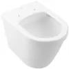 Image de Villeroy & Boch, Cuvette toilettes + bidet, Villeroy und Boch WC lavables Architectura 5690R0 370x540mm sur pied - près du mur, blanc