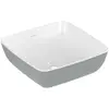 Image de Villeroy & Boch, Lavabo, Vasque à poser Artis 41 cm carré blanc/french linen 417841BCT7 (410 mm, 410 mm)