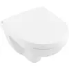 Image de Villeroy & Boch O.Novo hangtoilet compact DirectFlush CeramicPlus en softclose wit alpin
