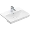 Image de Villeroy & Boch, Lavabo, V&B lavabo en saillie AVENTO 550x360mm m ÜL we Alpin CeramicPlus (360 mm, 550 mm)