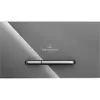 Image de Villeroy & Boch, Plaque de déclenchement, Plaque de déclenchement V&B ViConnect M300 253x145x20mm Verre, gris brillant