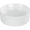 Image de Villeroy & Boch, Lavabo, Vasque à poser V&B COLLARO d= 400mm, rond, sans plage de robinetterie blanc (400 mm, 400 mm)