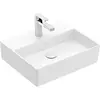 Image de Villeroy & Boch, Lavabo, V&B lavabo MEMENTO 2.0 500x420mm o ÜL f 3 trous robinetterie we C+ (420 mm, 500 mm)