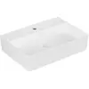 Image de Villeroy & Boch, Lavabo, V&B lavabo à poser MEMENTO 2.0 600x420mm sans vidage stone white C+ (420 mm, 600 mm)