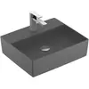 Image de Villeroy & Boch, Lavabo, V&B lavabo à poser MEMENTO 2.0 500x420mm sans PLC graphite C+ (420 mm, 500 mm)