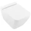 Image de Villeroy & Boch, Cuvette toilettes + bidet, WC lavable Villeroy und Boch Finion 4664R0 375x560mm, avec système d'économie d'eau, chasse d'eau