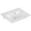 Image de Villeroy & Boch, Lavabo, V&B lave-mains VENTICELLO 500x420mm, avec cuve de rétention stone white C+ (420 mm, 500 mm)
