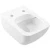Image de Villeroy & Boch, Cuvette toilettes + bidet, Venticello WC à chasse d'eau profonde, DirectFlush sans bord, suspendu