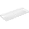 Image de Villeroy & Boch, Lavabo, Meuble vasque Collaro 120 cm x 47 cm blanc 4A33C501 (470 mm, 1200 mm)