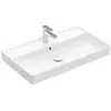 Image de Villeroy & Boch, Lavabo, V&B Lavabo suspendu COLLARO 800x470mm avec lavabo à main, blanc C (470 mm, 800 mm)