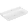 Image de Villeroy & Boch, Lavabo, V&B Lavabo suspendu COLLARO 800x470mm o ÜL m HL stone white C+ (470 mm, 800 mm)