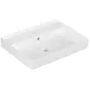 Image de Villeroy & Boch, Lavabo, V&B lavabo COLLARO 600x470mm avec cuvette avec robinetterie intérieure blanc (470 mm, 600 mm)