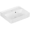 Image de Villeroy & Boch, Lavabo, V&B lave-mains COLLARO 450x370mm m ÜL m HL stone white C+ (370 mm, 450 mm)