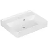 Image de Villeroy & Boch, Lavabo, V&B lave-mains COLLARO 500x400mm avec cuvette et robinetterie blanc (400 mm, 500 mm)